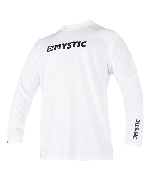 2022 Mystic Star Long-Sleeved Rashvest - White
